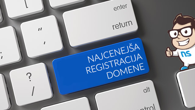 Najcenejša registracija domene
